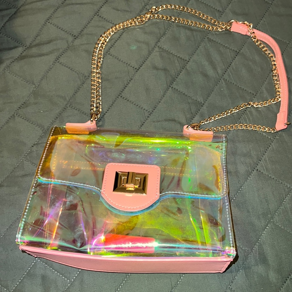 Cute clear see thru purse